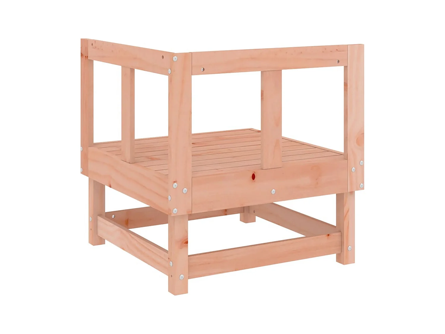 Canapés d'angle de jardin 2 pcs bois massif douglas