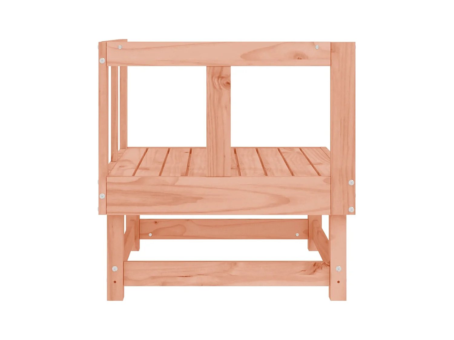 Canapés d'angle de jardin 2 pcs bois massif douglas