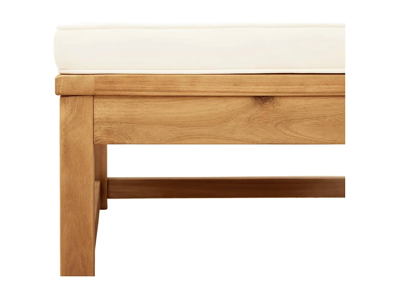 Salon de jardin avec coussins 8 pcs bois massif d'acacia