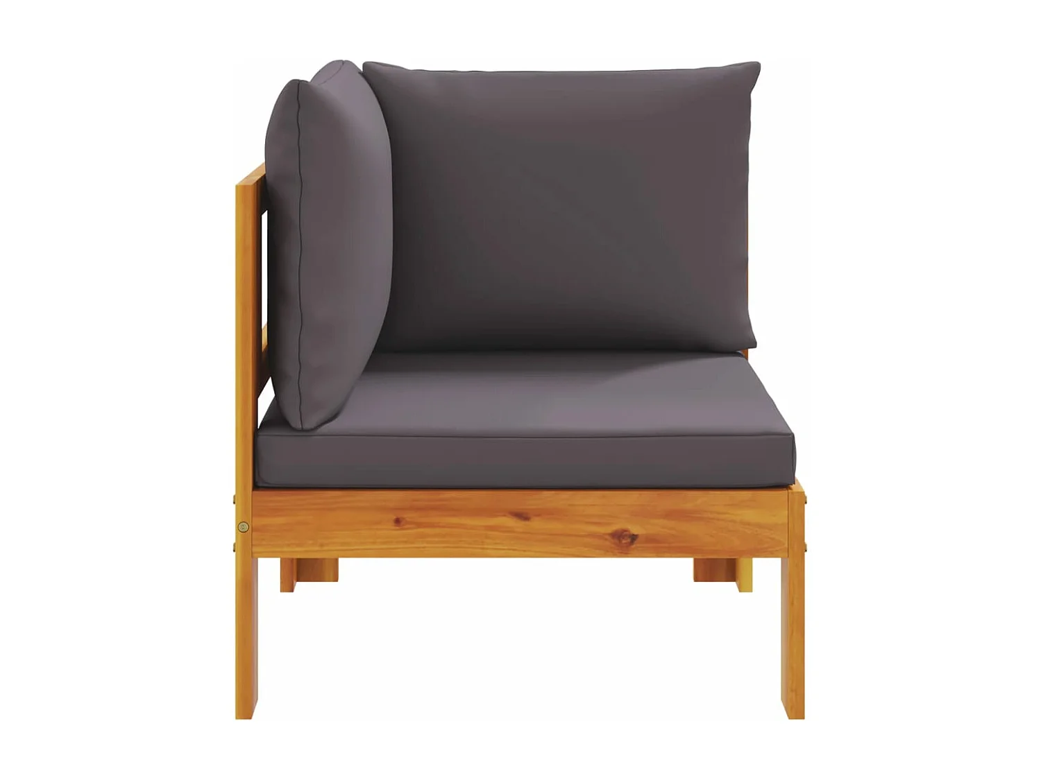 Mobile da giardino con cuscini 8 pz in resina intrecciata beige