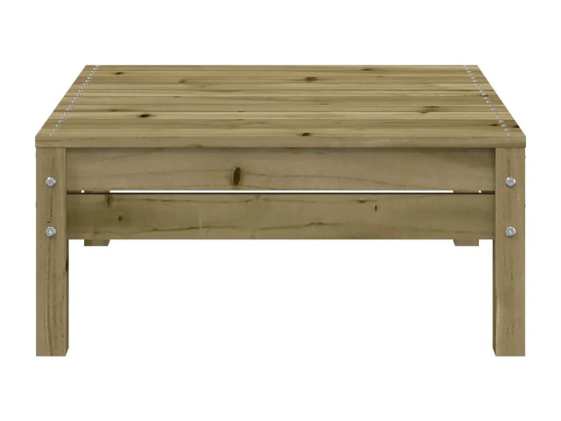 Divano da giardino a 3 posti in legno di pino impregnato