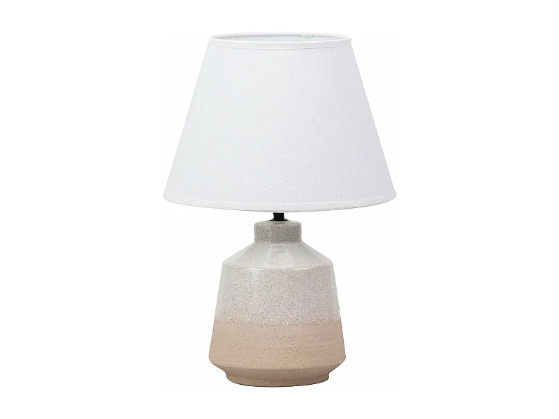 Lampara Sobremesa Porcelana 30x30x44 Cm