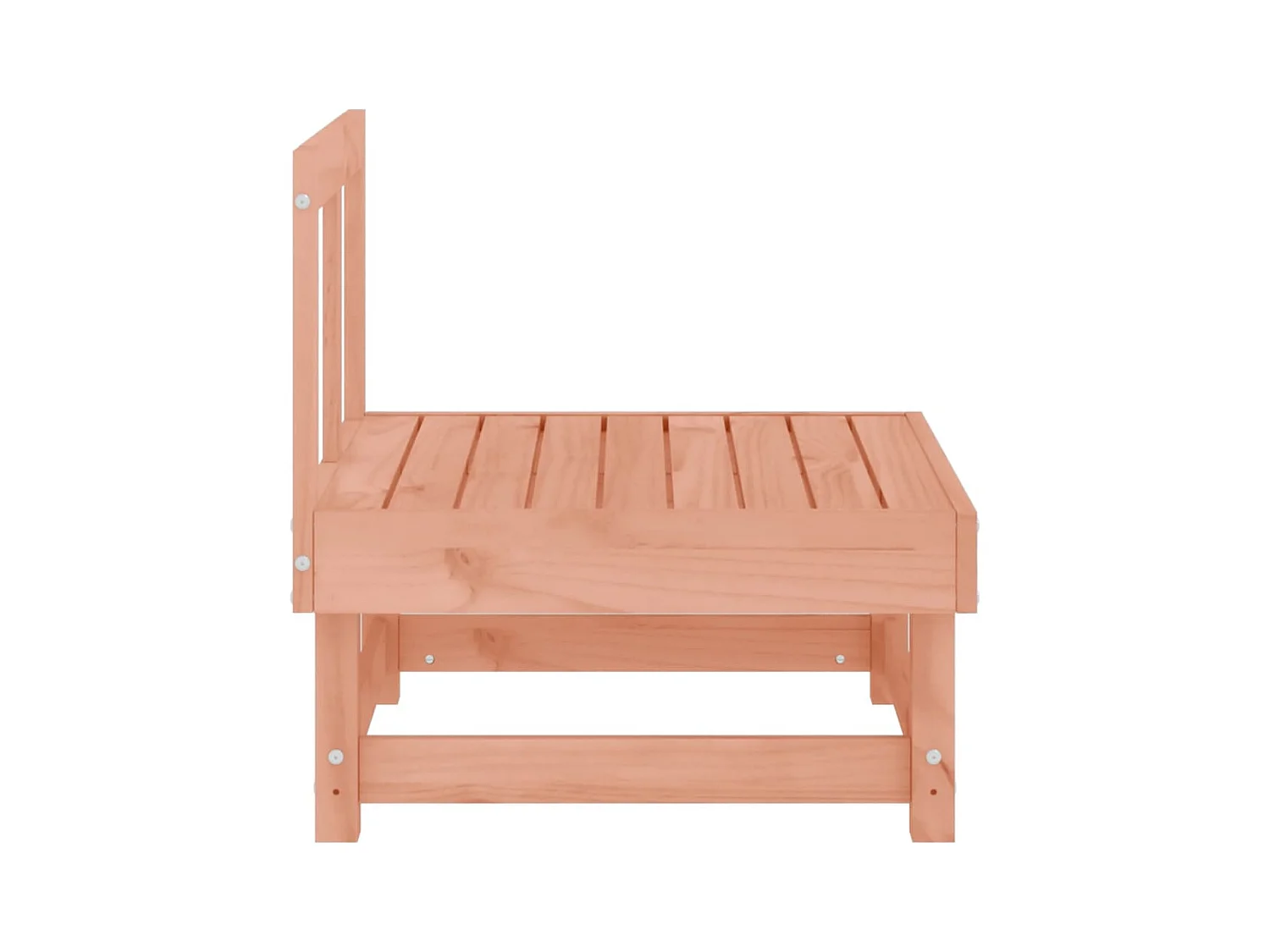 Canapé central de jardin bois massif douglas