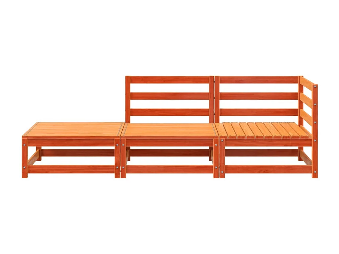 stuks tuinmeubelen met zwart geweven harskussens