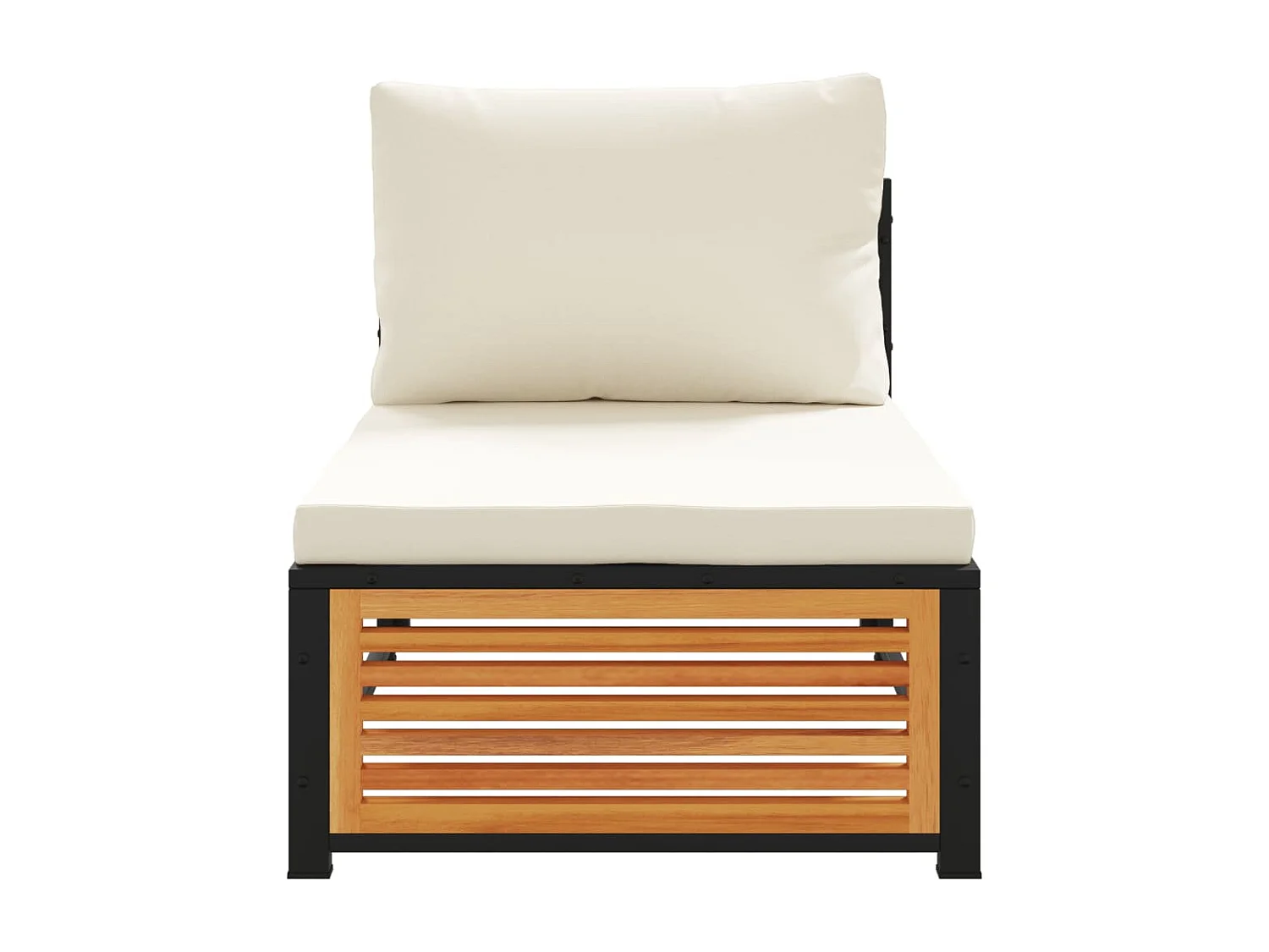 Salon de jardin avec coussins 7 pcs gris clair résine tressée