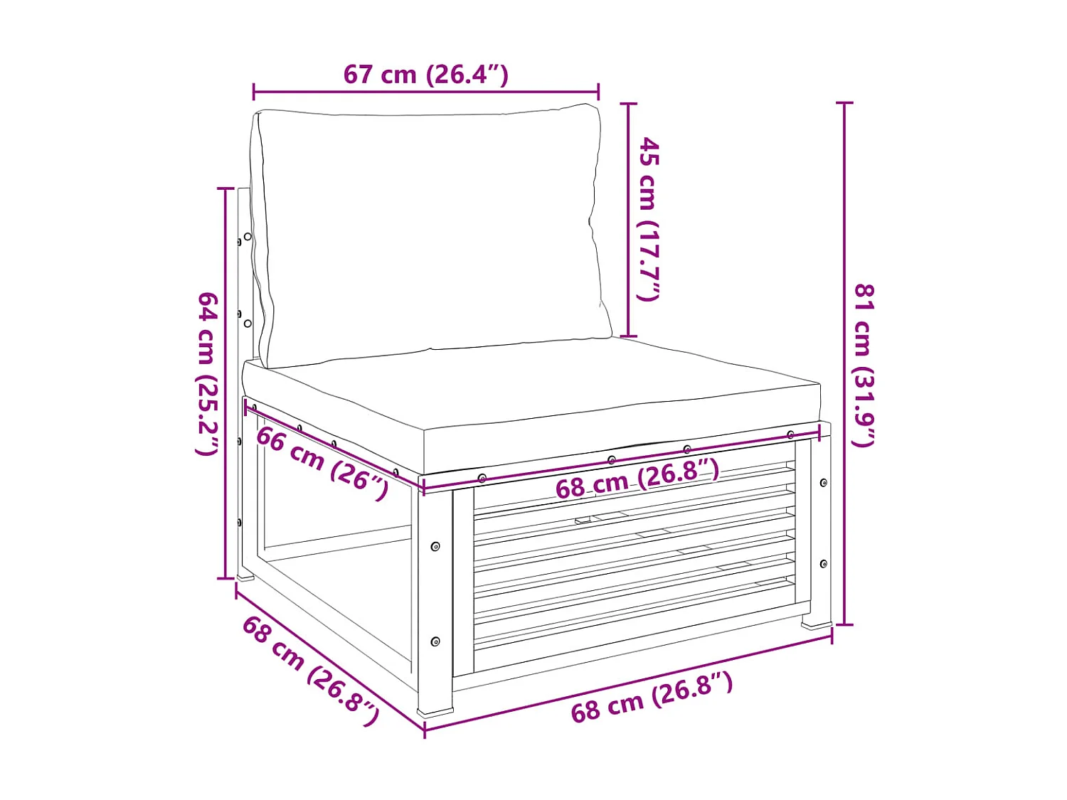 Salon de jardin avec coussins 7 pcs gris clair résine tressée