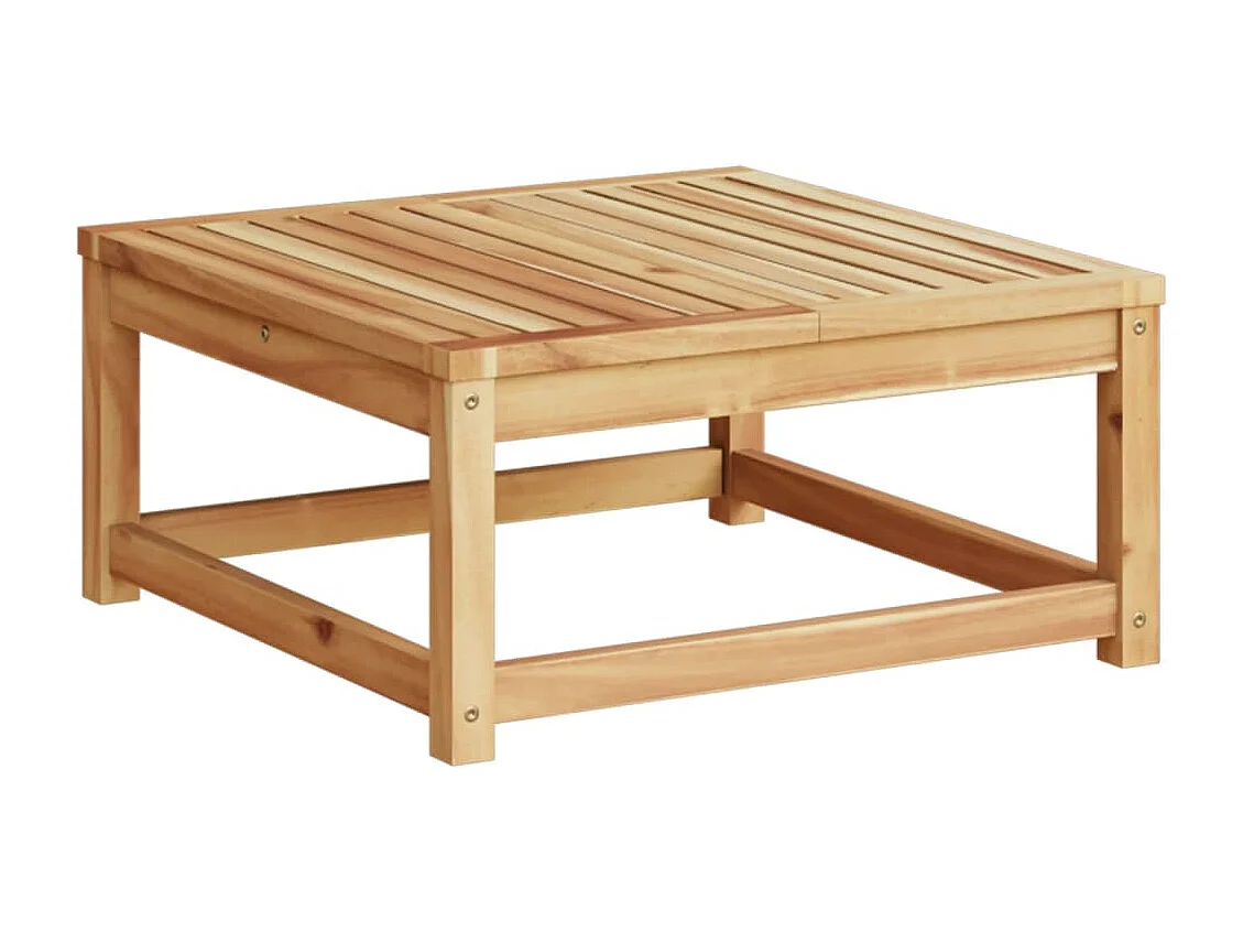 Mobili da giardino 6 pezzi con cuscini in legno massello di acacia