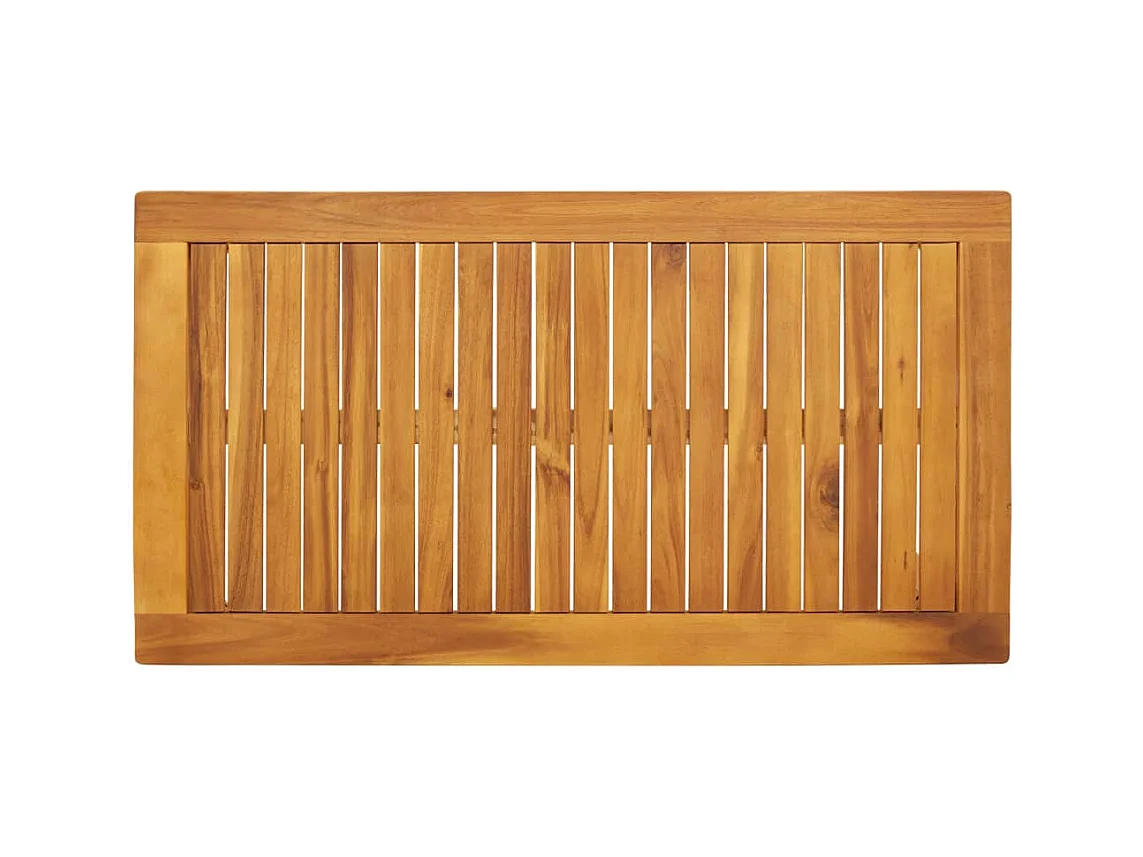 Ensemble de jardin avec coussin bois massif acacia