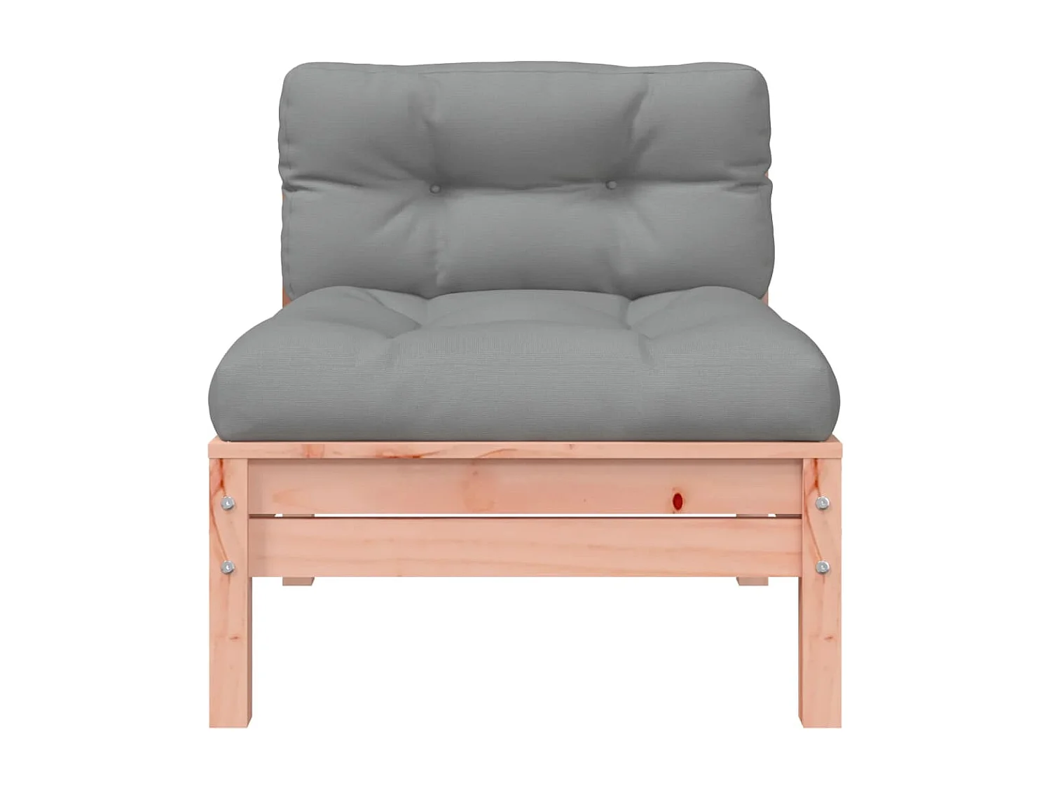 Mobile da giardino con cuscini 5 pz in resina intrecciata beige