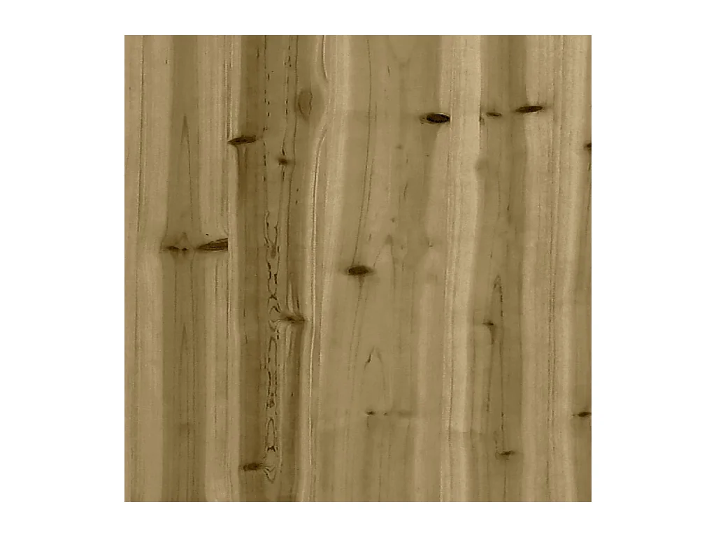 Salon de jardin 3 pcs bois de pin imprégné