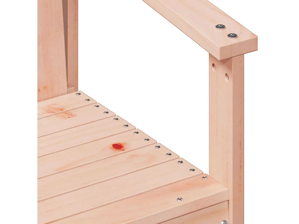 Chaise de jardin 62x56x77 cm bois massif de douglas