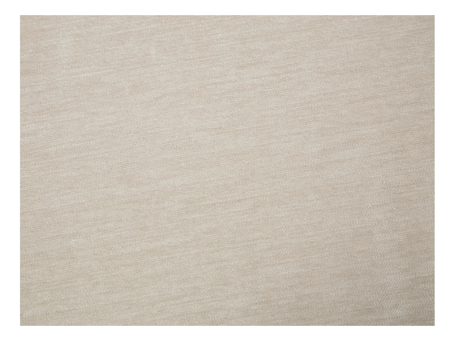 Barhocker 2er-Set höhenverstellbar - Stoff & weißes Metall - Cremefarben - LAJUNIA