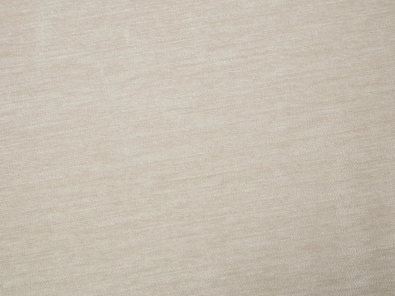 Lot de 2 tabourets de bar en tissu et métal blanc - Hauteur réglable - Crème - LAJUNIA