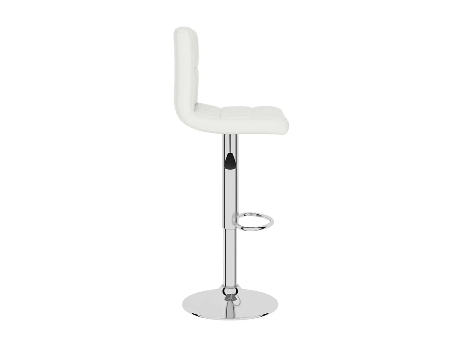 Tabouret de bar Blanc Similicuir