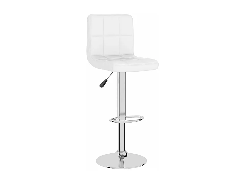 Tabouret de bar Blanc Similicuir