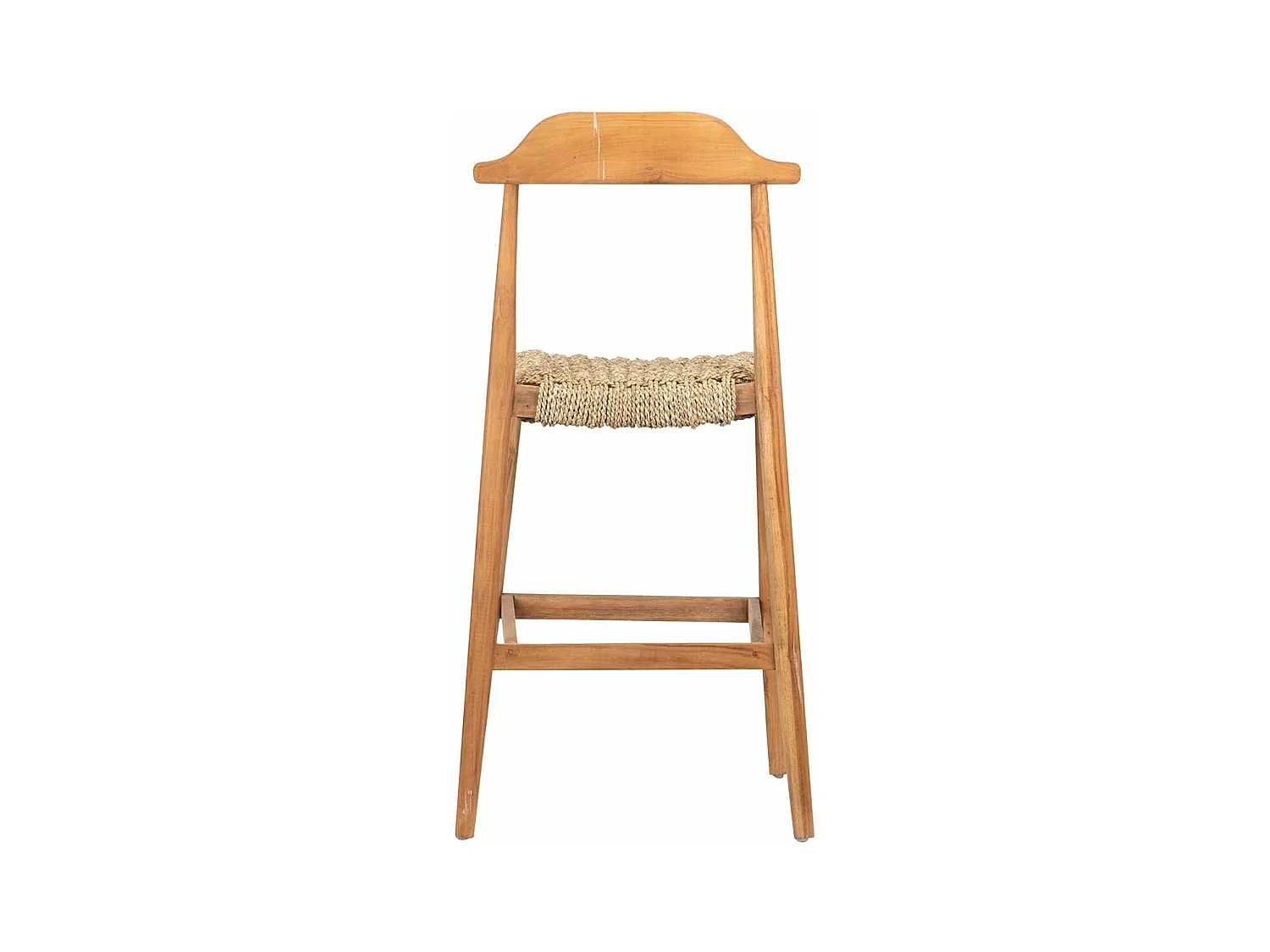 Taburete Bar Teca Natural 50x50x110 Cm