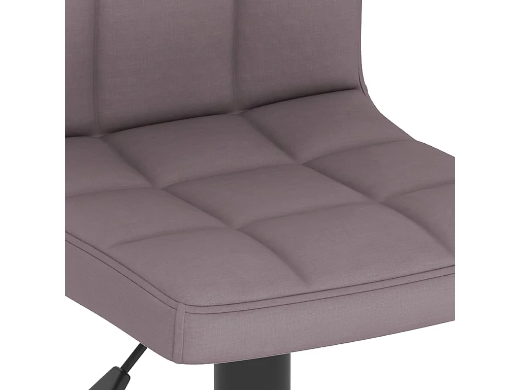 Barhocker 2 Stk. Taupe Stoff