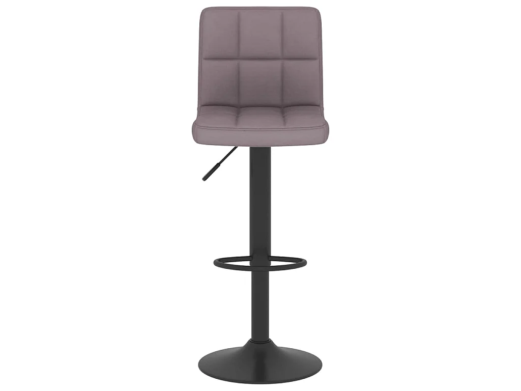 Barkrukken 2 st stof taupe