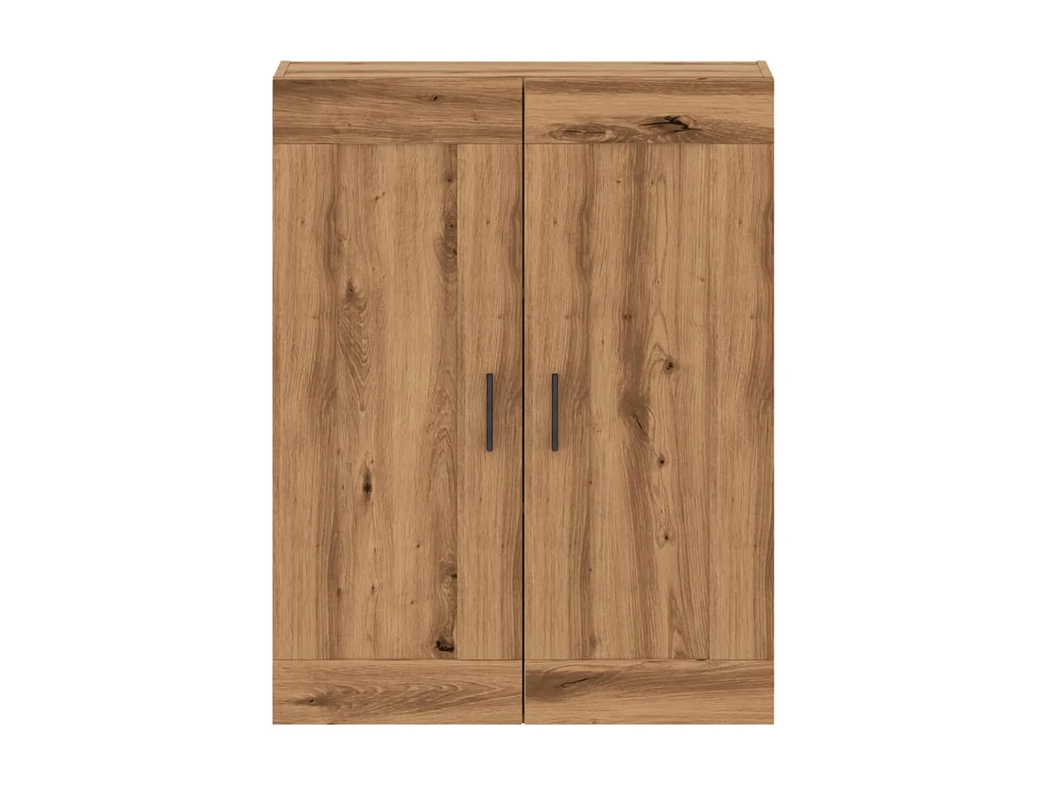 Armoire murale chêne artisanal 69,5x34x90 cm bois d'ingénierie