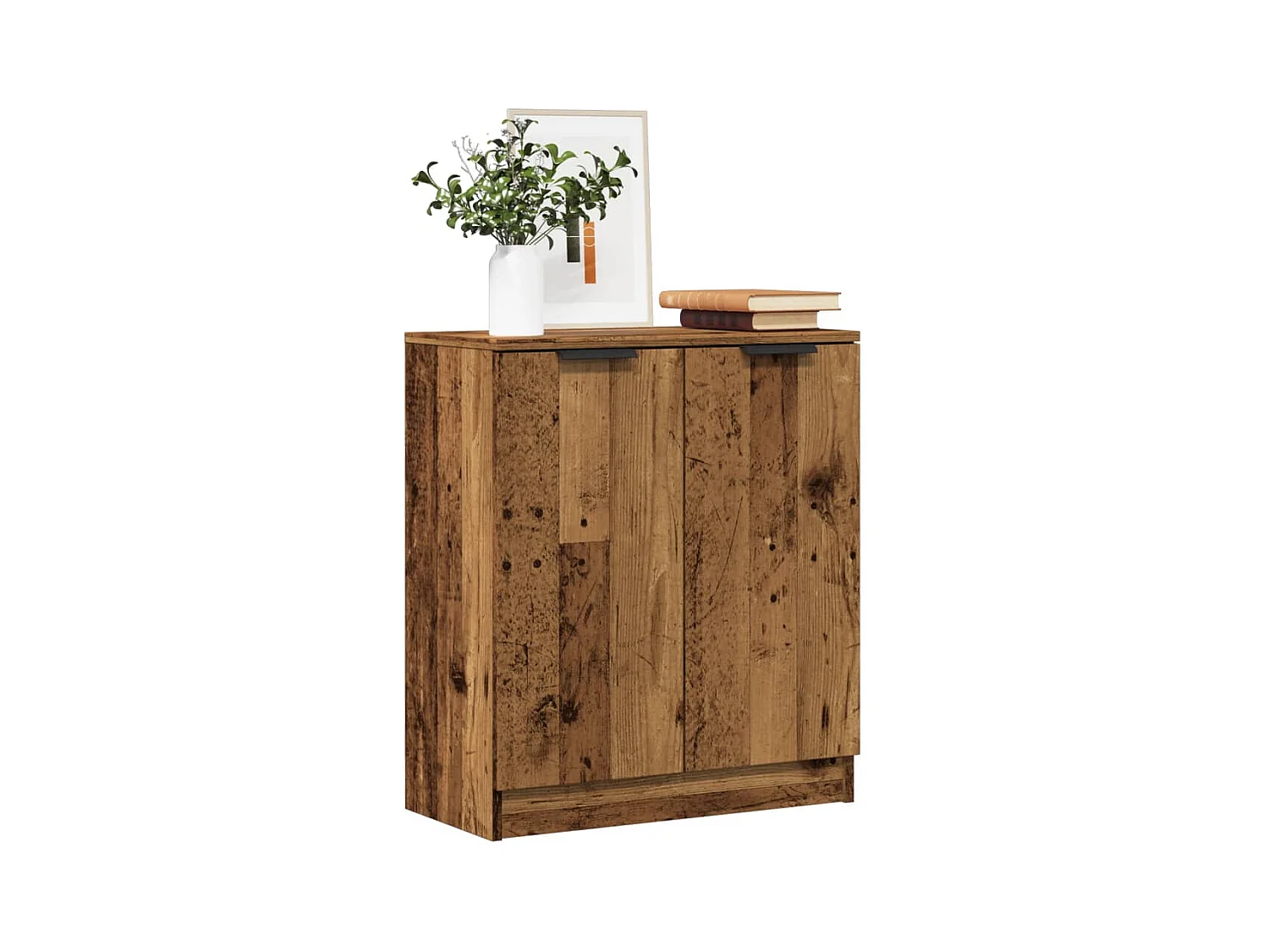 Credenza Legno Antico 60x30x70 cm in Truciolato