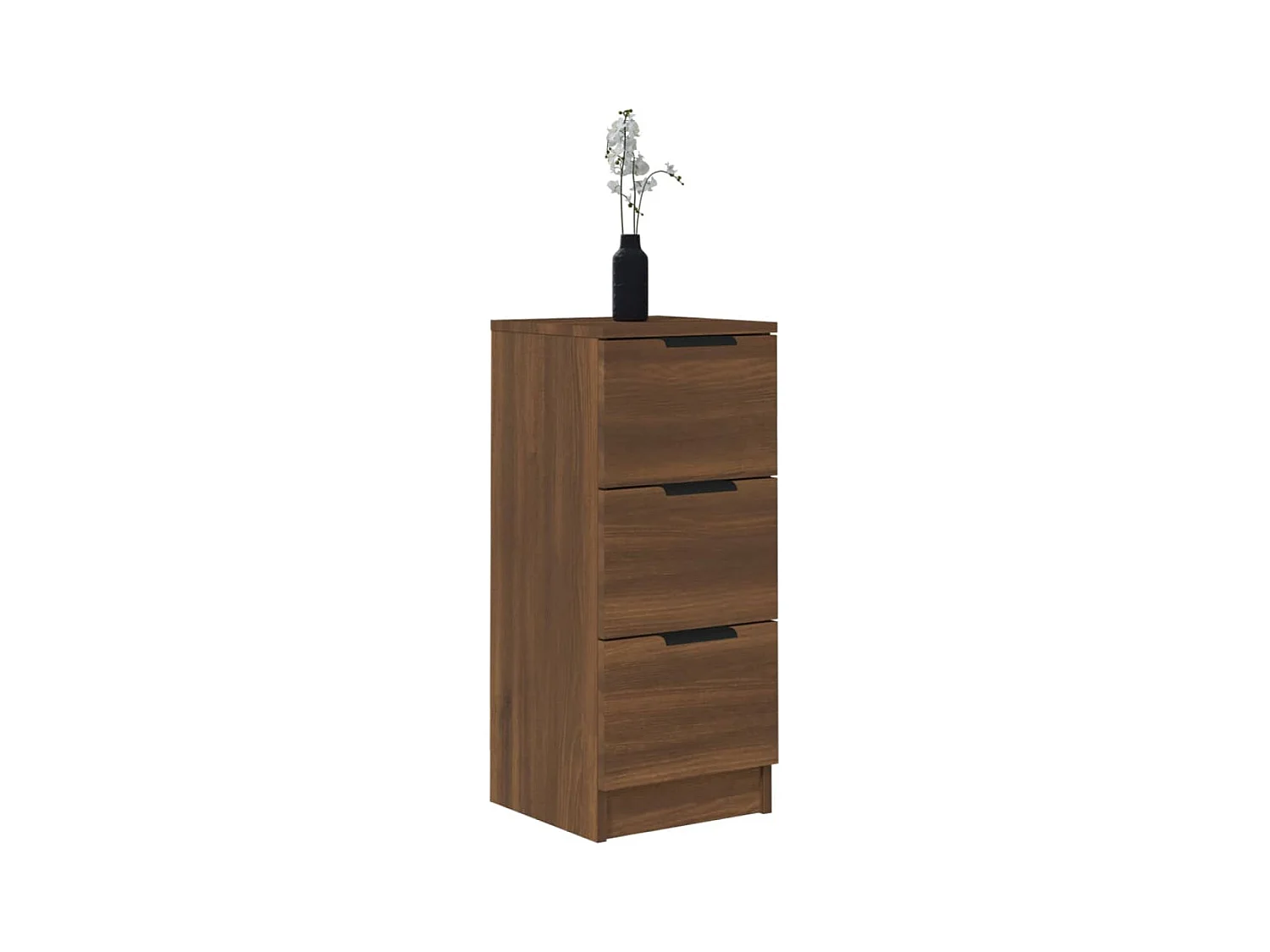 Sideboards 2 Stk. Braun Eichen-Optik 30x30x70 cm Holzwerkstoff