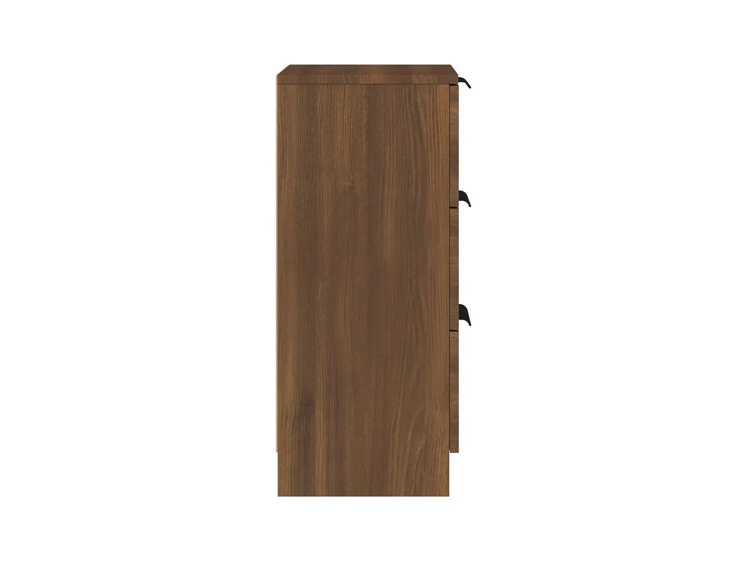 Sideboards 2 Stk. Braun Eichen-Optik 30x30x70 cm Holzwerkstoff
