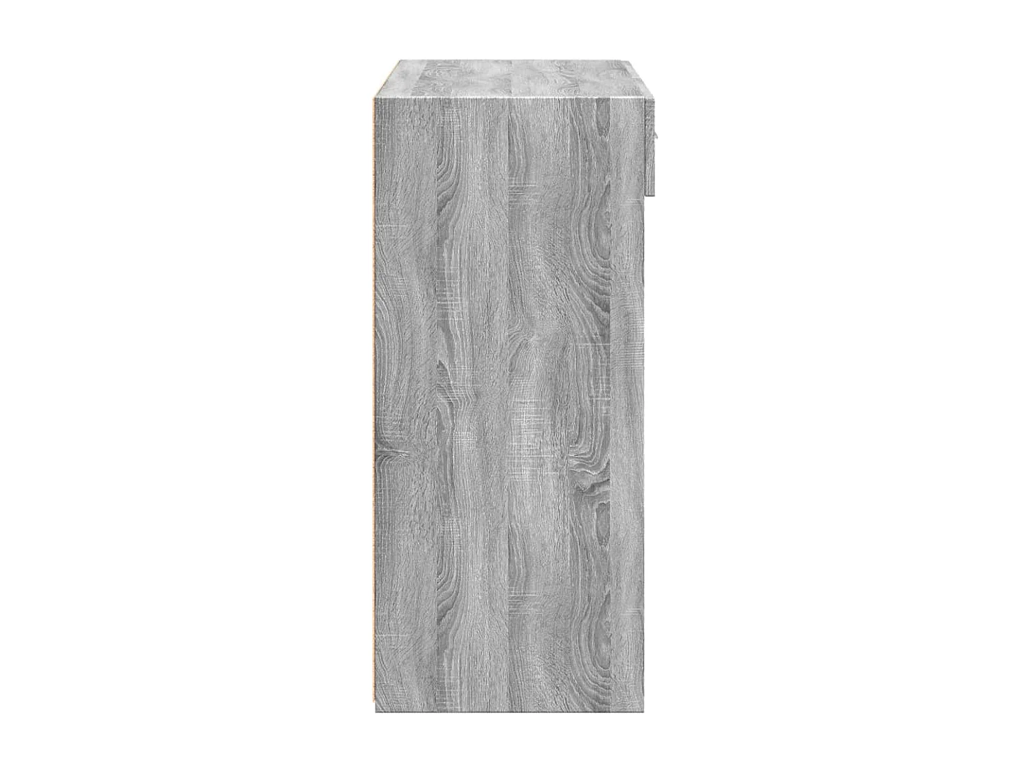Credenza Grigio Sonoma 80x42,5x93 cm in Legno Multistrato