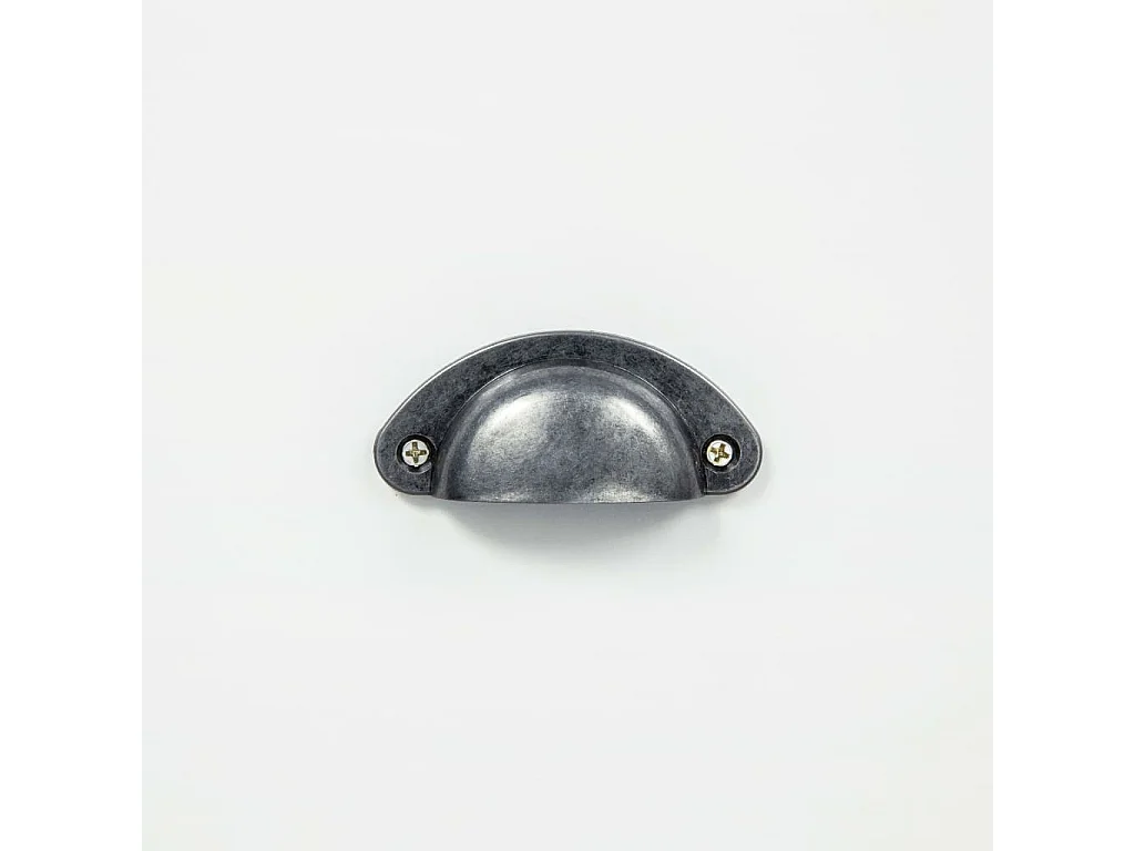 Sideboard Hill Weiß 79x40x80 cm Massivholz Kiefer