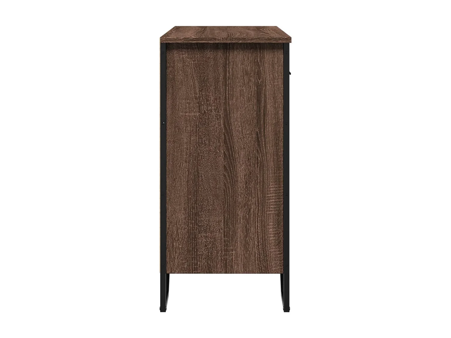 Sideboard Braun Eichen-Optik 79,5x35,5x74,5 cm Holzwerkstoff