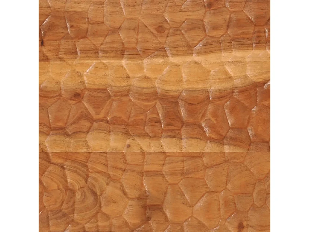 Beistellschrank 80x33x75 cm Massivholz Akazie