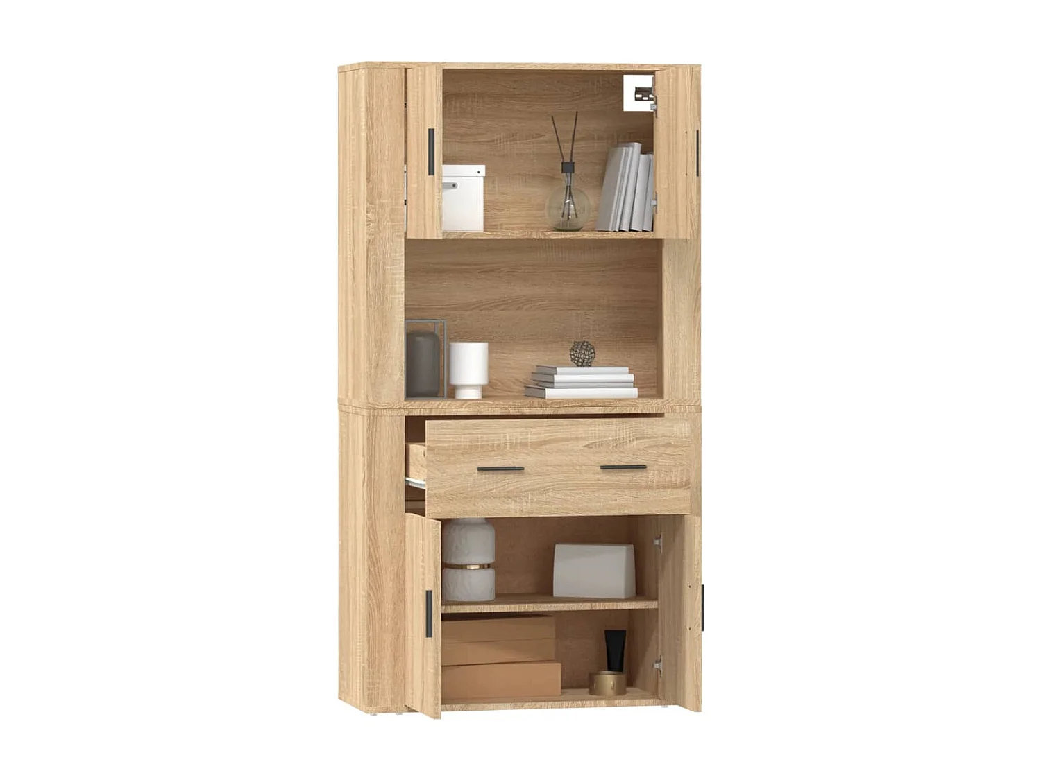 Credenza Rovere Sonoma in Legno Multistrato