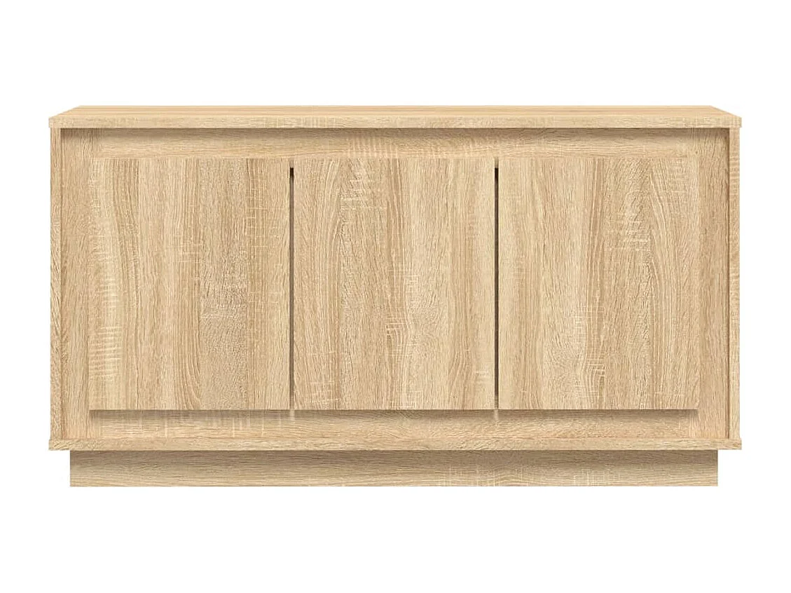 Credenza Rovere Sonoma 102x35x55 cm in Legno Multistrato