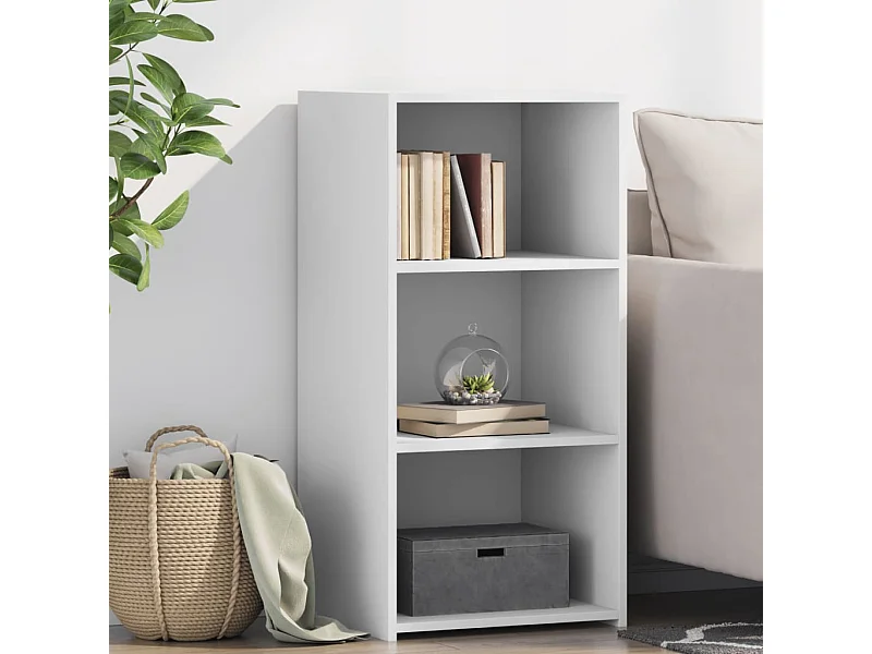 Credenza Bianca 45x41x93 cm in Legno Multistrato