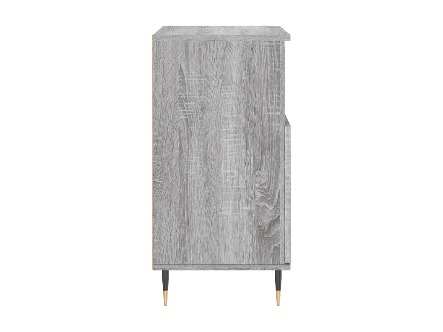 Credenze 3 pz Grigio Sonoma in Legno Multistrato