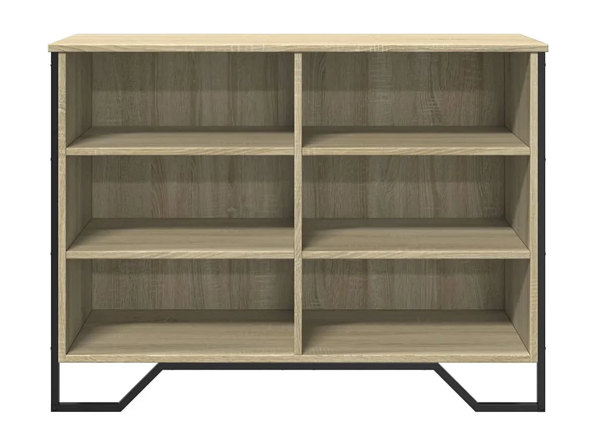 Buffet chêne sonoma 101x35,5x74,5 cm bois d'ingénierie