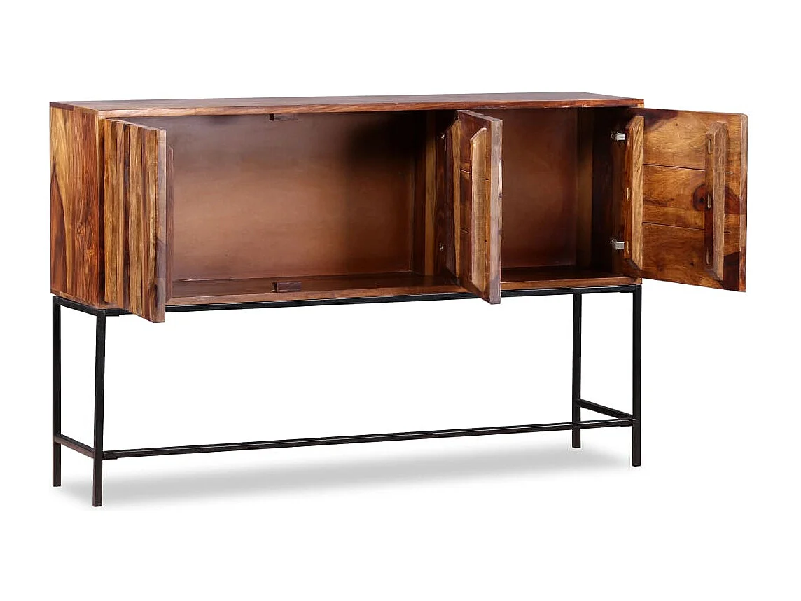 Sideboard Massivholz Palisander 120x30x80 cm