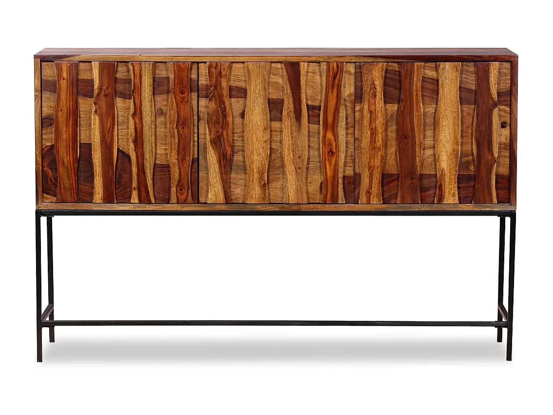 Buffet Bois massif 120x30x80 cm