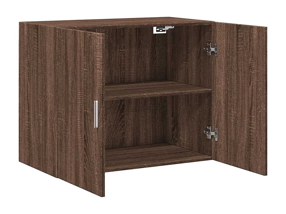 Armoire murale chêne marron 80x42,5x64 cm bois d'ingénierie