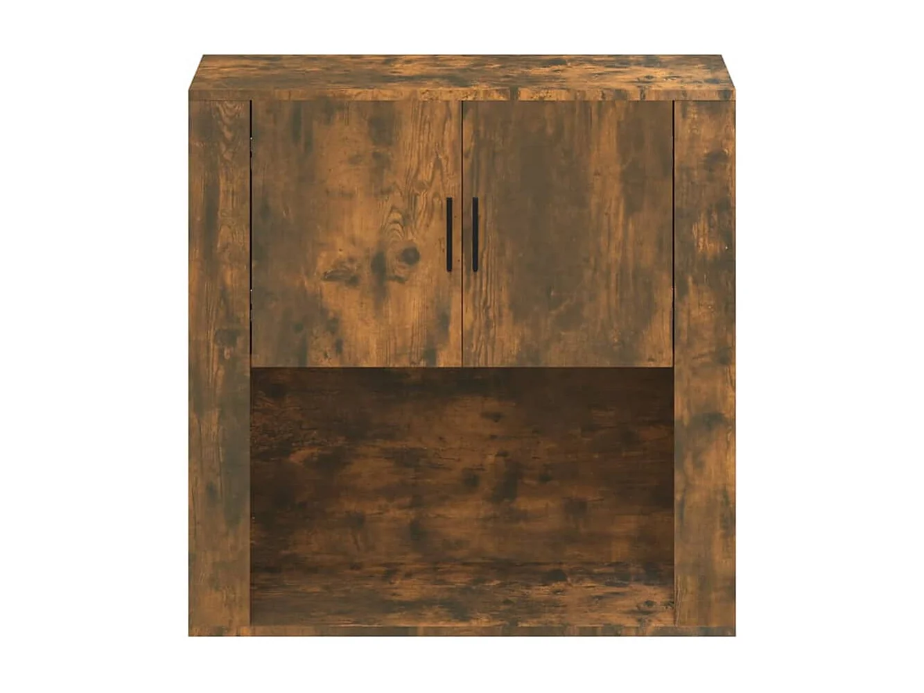 Wandschrank Räuchereiche 80x33x80 cm Holzwerkstoff
