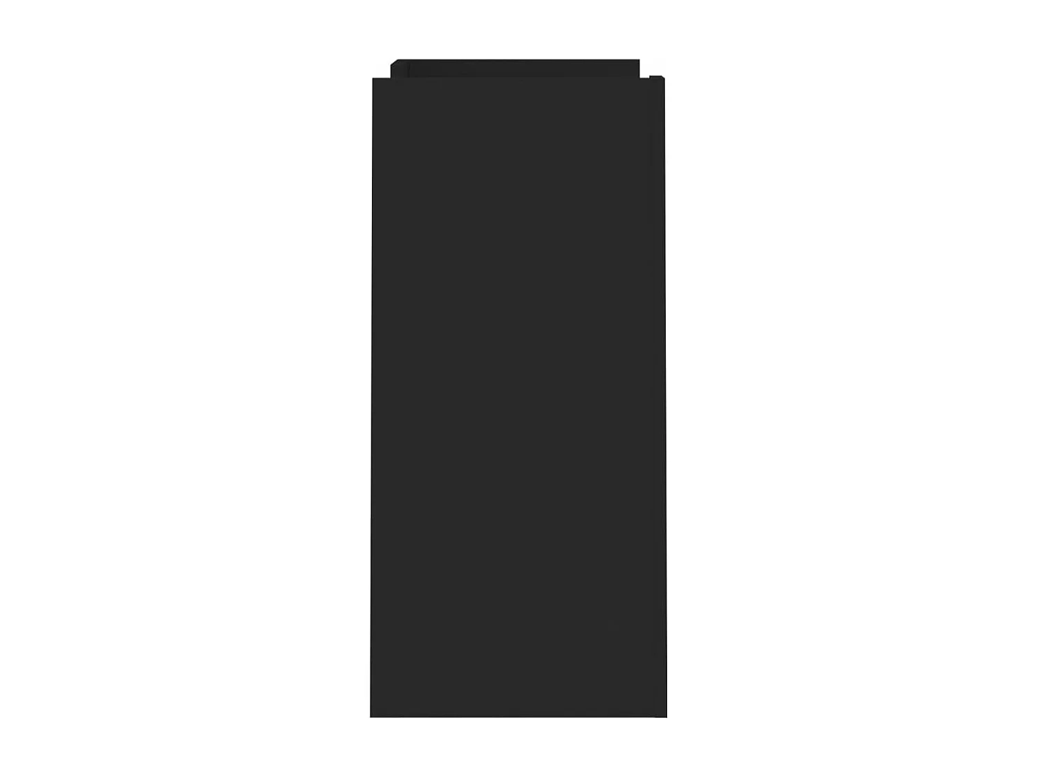 Sideboard Schwarz 73,5x35x75 cm Holzwerkstoff