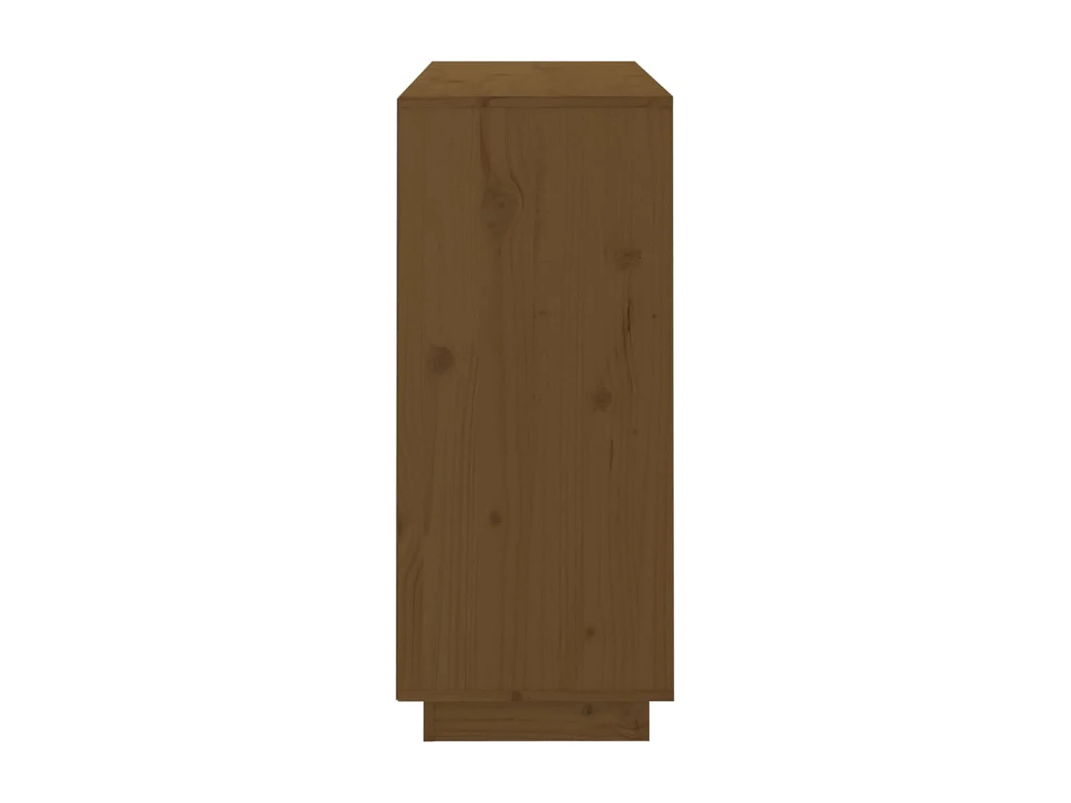 Buffet Marron miel 104,5x34x80 cm Bois massif de pin
