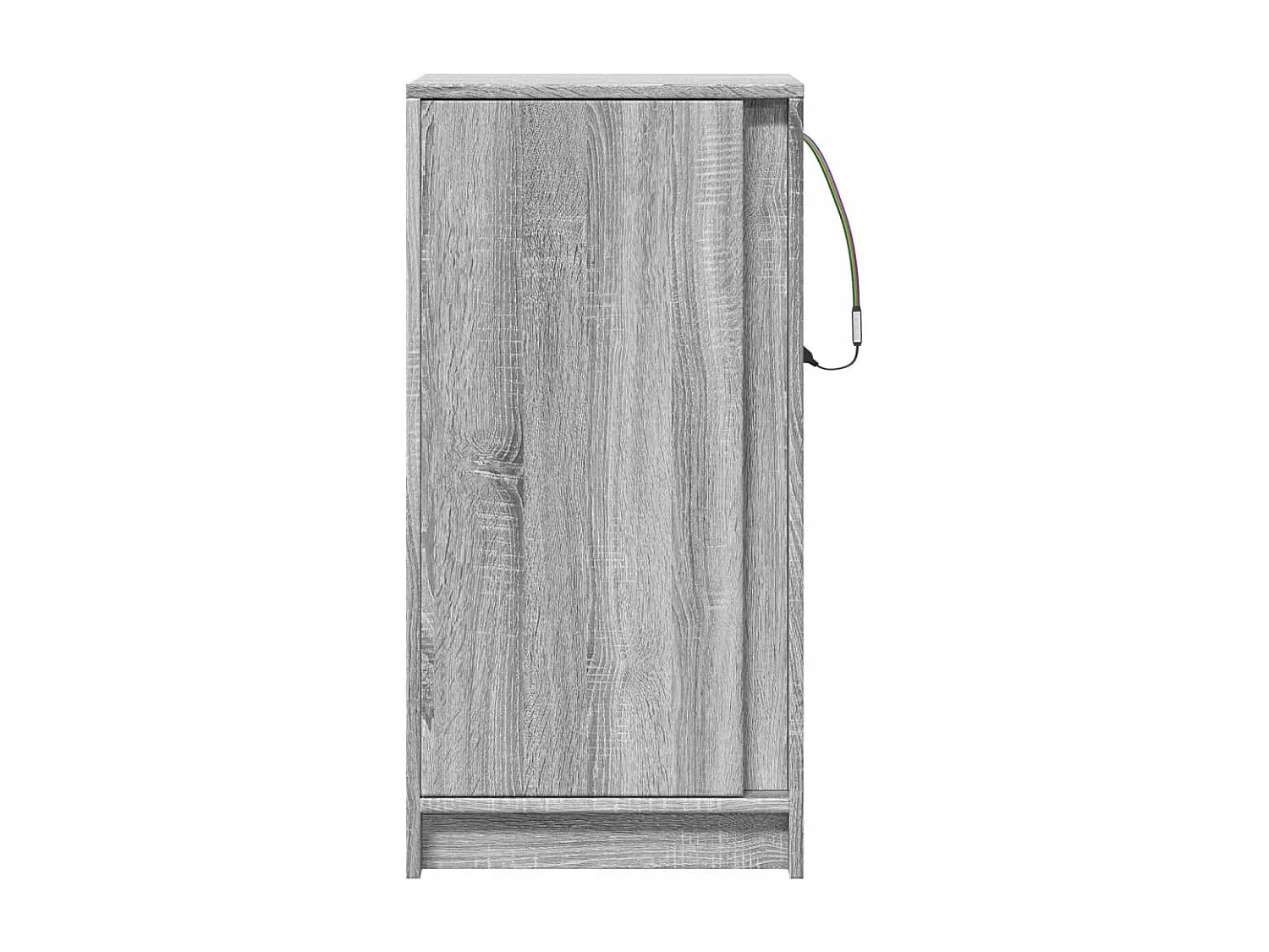 LED-Sideboard Grau Sonoma 42,5x34x85 cm Holzwerkstoff