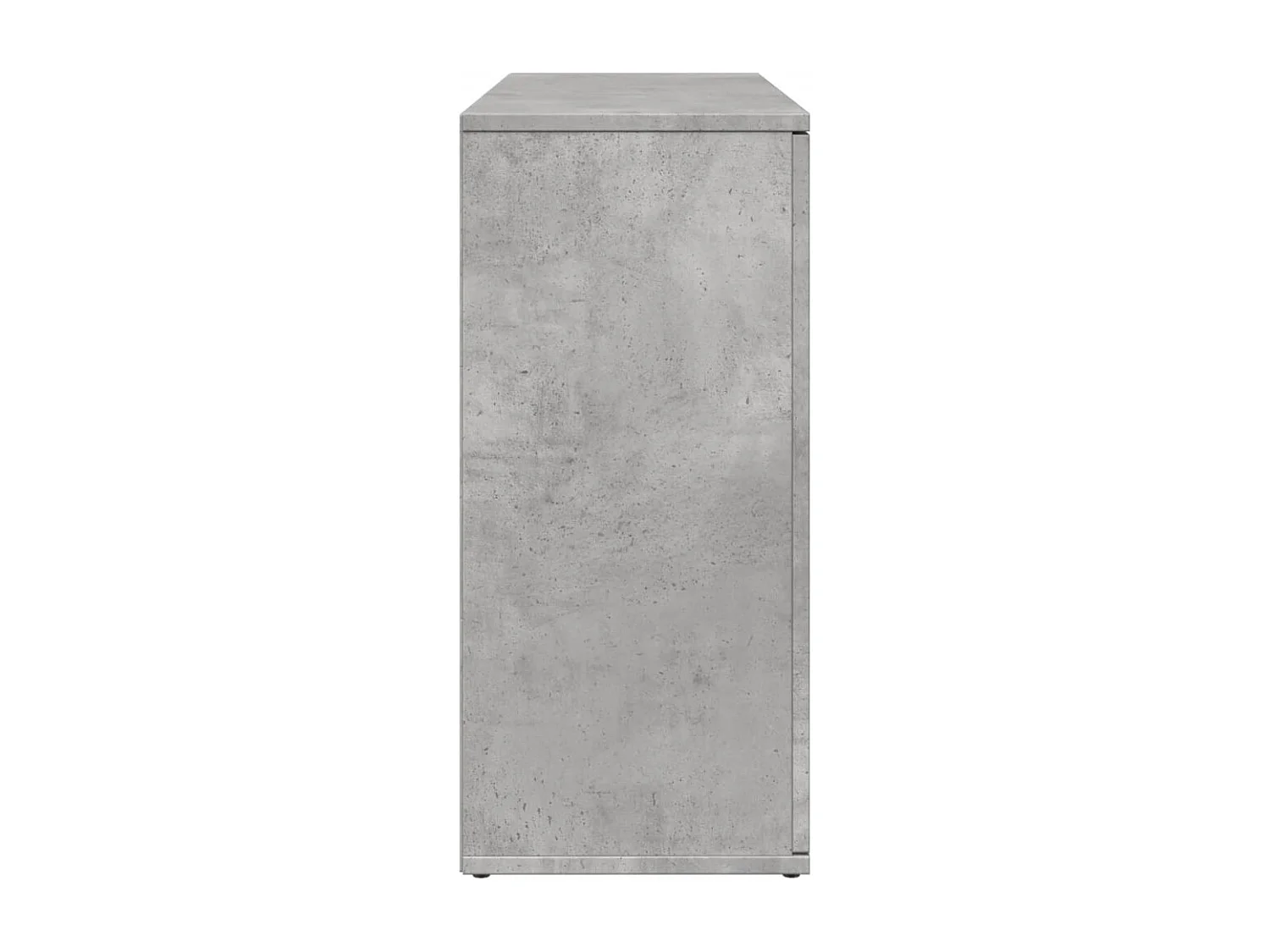 Credenza Grigio Cemento 90,5x29,5x65 cm in Truciolato