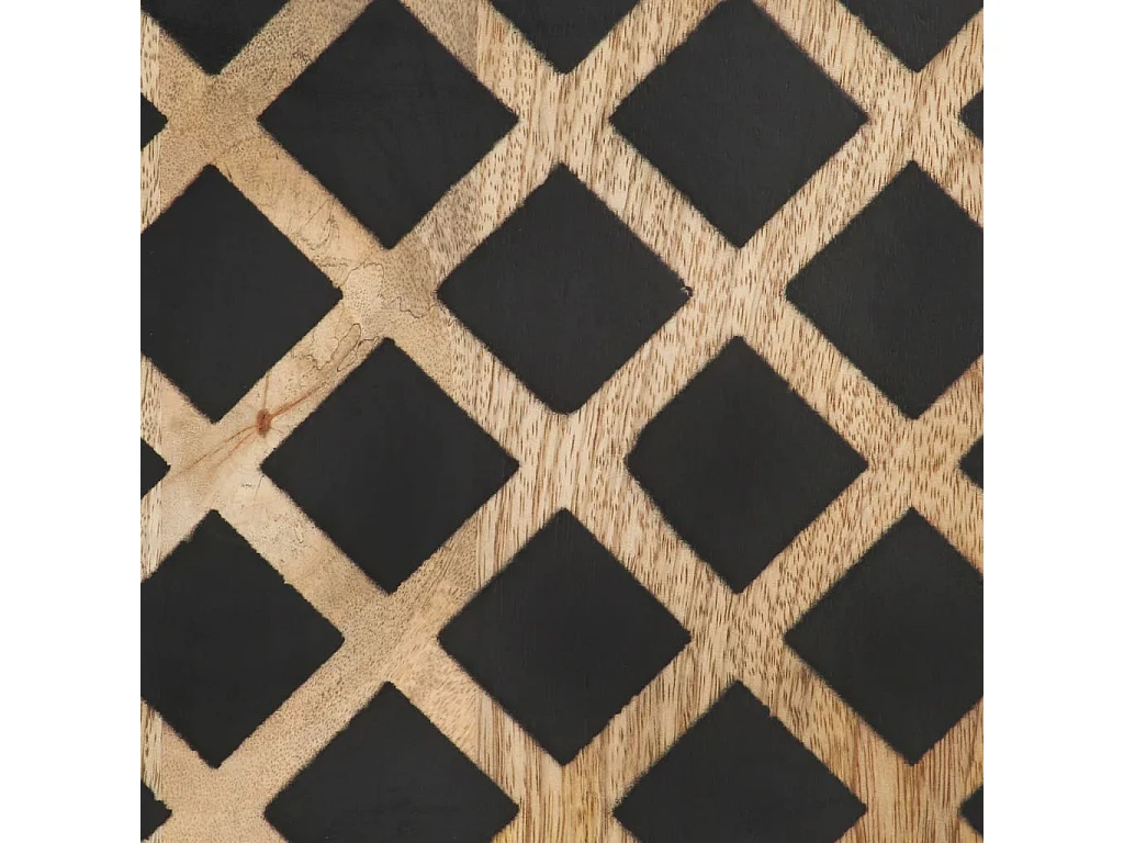 Buffet 118x35x75 cm Bois de manguier massif