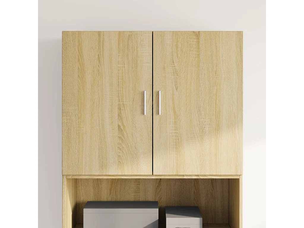 Armário parede 80x42,5x40 cm derivados madeira carvalho sonoma