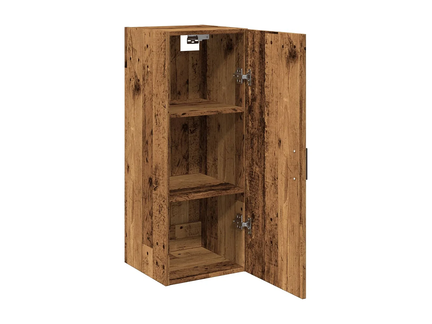 Armoire murale vieux bois 34,5x34x90 cm bois d'ingénierie