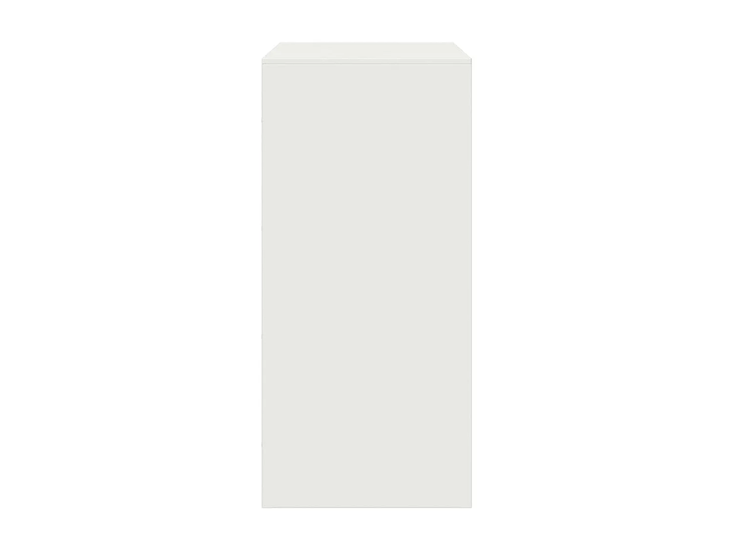 Aparador 67x39x83 cm aço branco