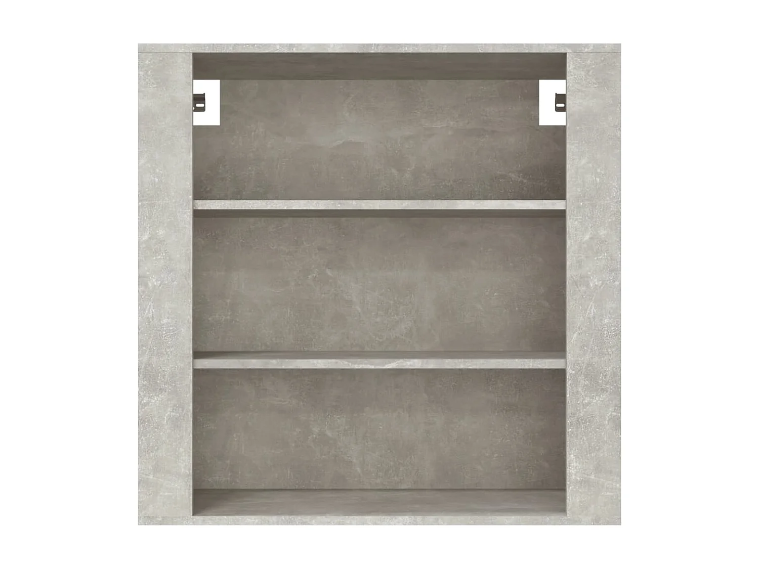 Wandschrank Betongrau 80x33x80 cm Holzwerkstoff