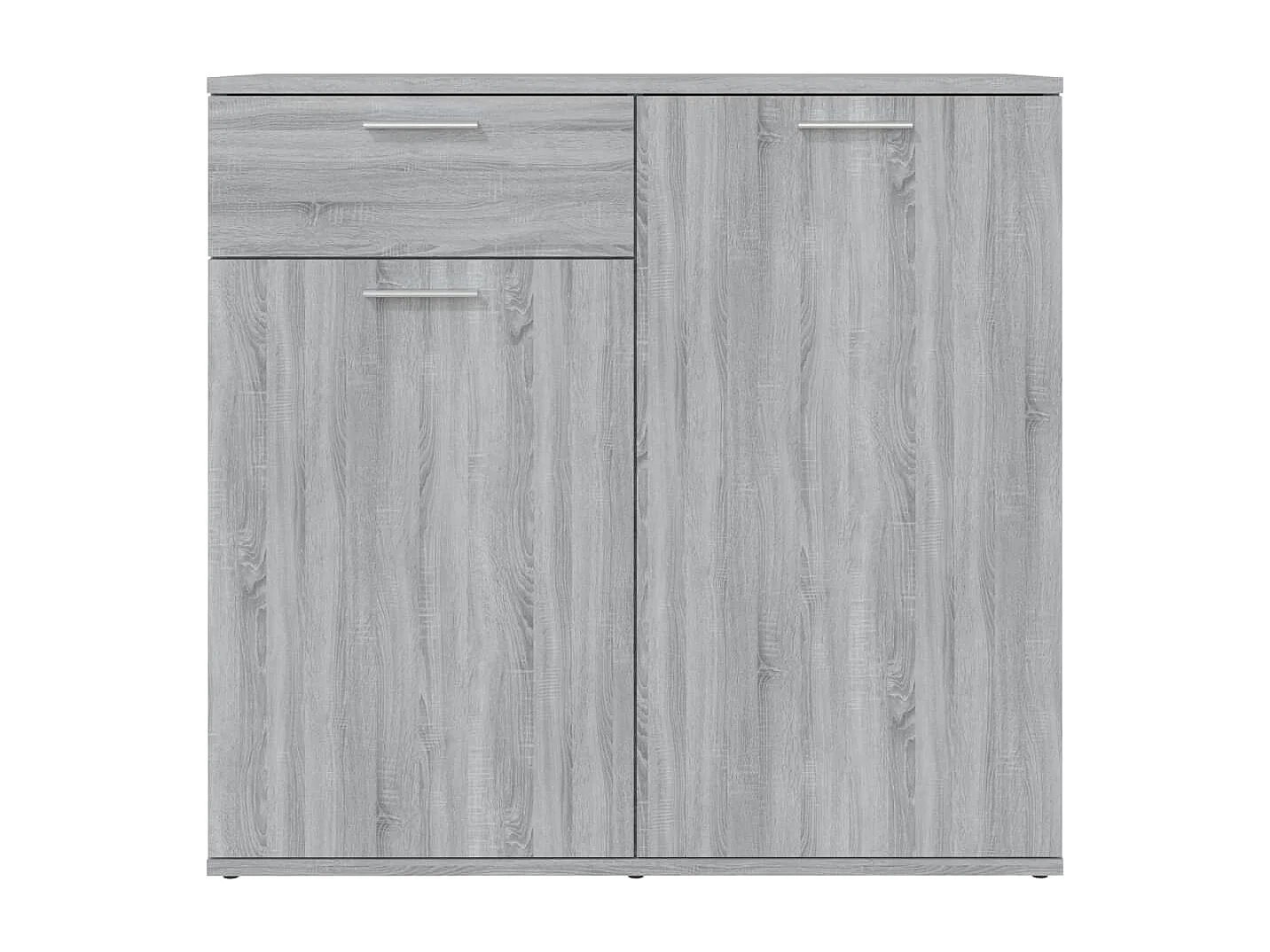 Sideboard Grau Sonoma 80x36x75 cm Holzwerkstoff