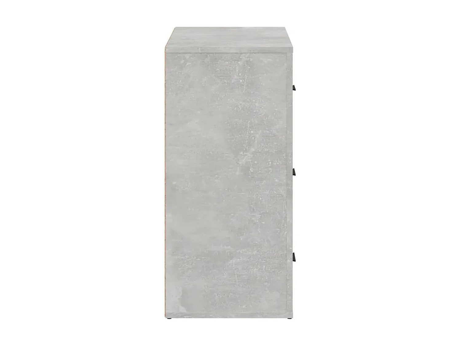 Credenza Grigio Cemento 80x33x70 cm in Legno Multistrato